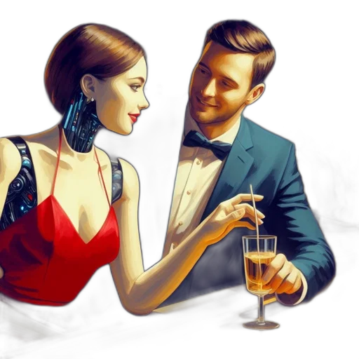 photorealistic, oil painting, watercolor, concept art, fire, futuristic, cityscape, night transparent PNG cut-out