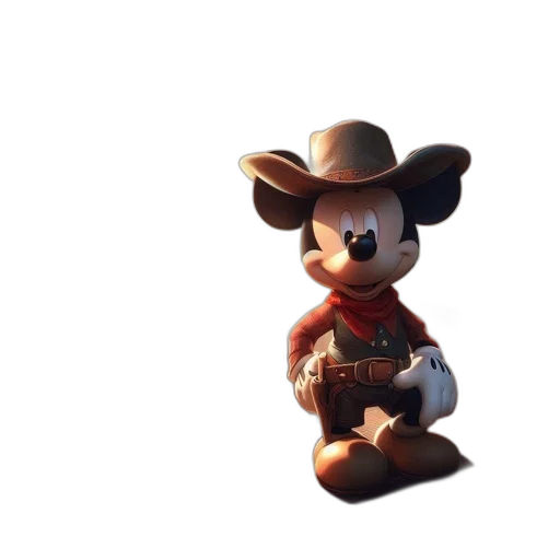 hat, animal, staff, weapon, 3d render, concept art, photorealistic, cartoon transparent PNG cut-out