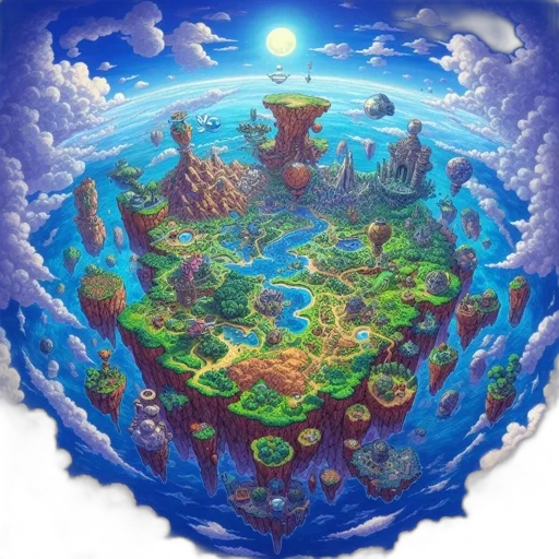 crown, jewelry, concept art, fantasy art, pixel art, 3d render, underwater, outer space transparent PNG cut-out