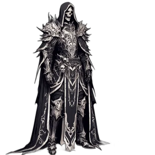 staff, mask, concept art, fantasy art, comic book art, pixel art, monochrome, dark transparent PNG cut-out