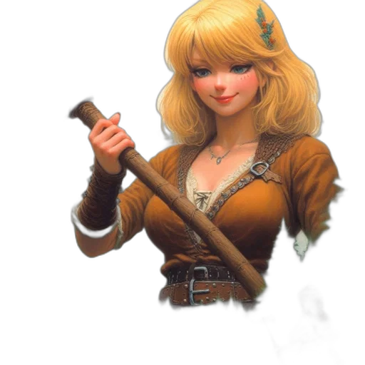 staff, weapon, sword, fantasy art, concept art, 3d render, photorealistic, golden transparent PNG cut-out