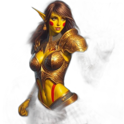 staff, fantasy art, concept art, comic book art, pixel art, fire, golden, enchanting transparent PNG cut-out