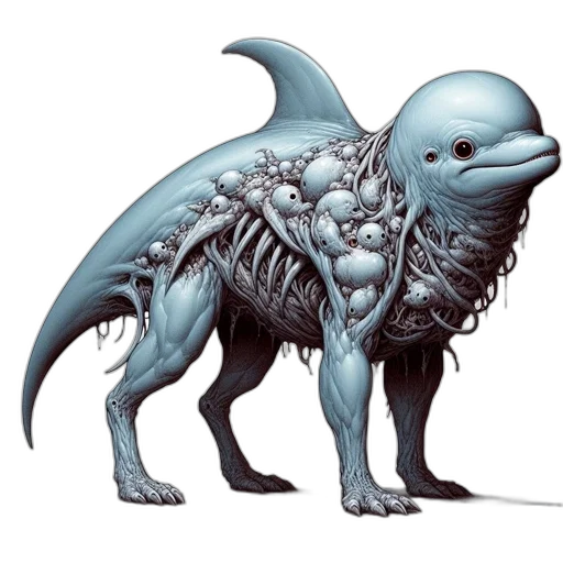 creature, dragon, animal, concept art, fantasy art, comic book art, 3d render, digital transparent PNG cut-out