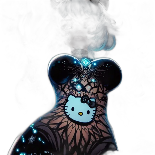 mask, creature, staff, crown, concept art, fantasy art, pixel art, cartoon transparent PNG cut-out