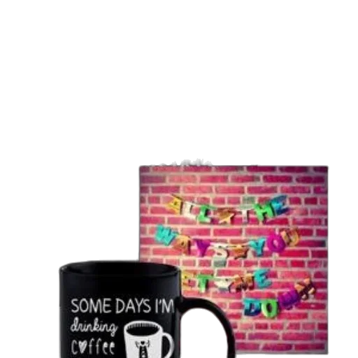 black, t-shirt, band, name, mug, coffee, cup, text transparent PNG cut-out