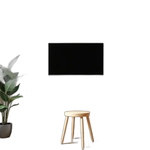 furniture, 3d render, concept art, photorealistic, forest, outer space, earth tones, dark transparent PNG cut-out
