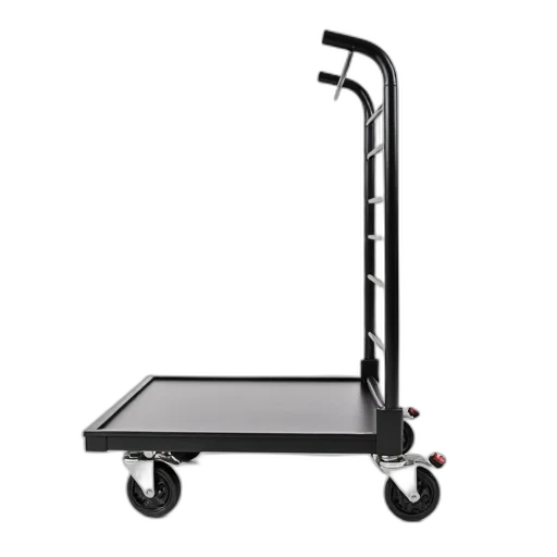 staff, furniture, weapon, robot, black, metal, frame, wheels transparent PNG cut-out