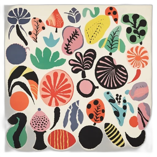 underwater, monochrome, colorful, pastel, image, depicts, playful, abstract transparent PNG cut-out