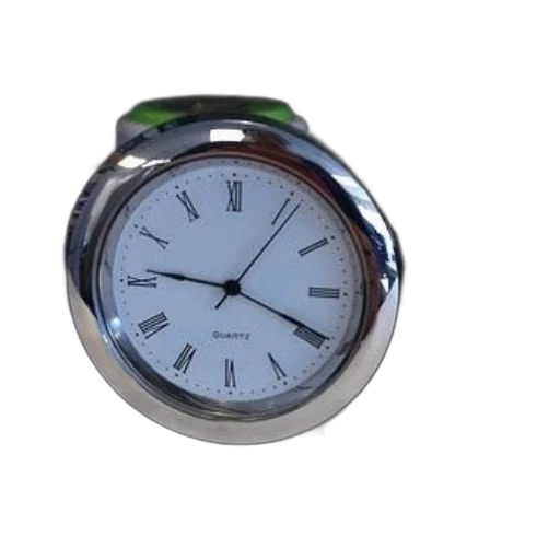 jewelry, 3d render, photorealistic, round, quartz, clock, roman, numerals transparent PNG cut-out