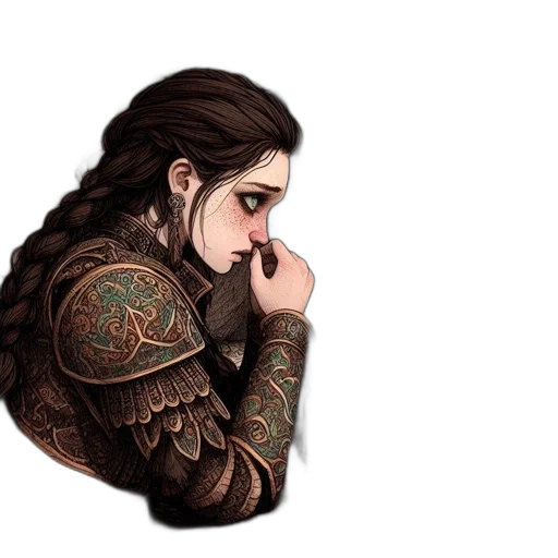 dragon, jewelry, face, dress, fantasy art, concept art, pixel art, watercolor transparent PNG cut-out