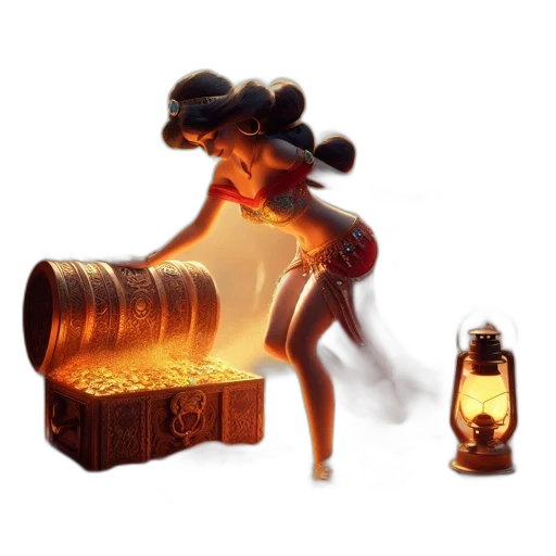 furniture, jewelry, dress, bottle, 3d render, concept art, fantasy art, photorealistic transparent PNG cut-out