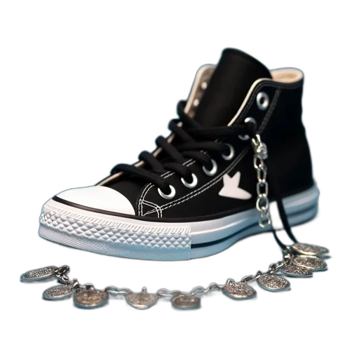 shoes, jewelry, weapon, 3d render, concept art, photorealistic, close-up, single transparent PNG cut-out