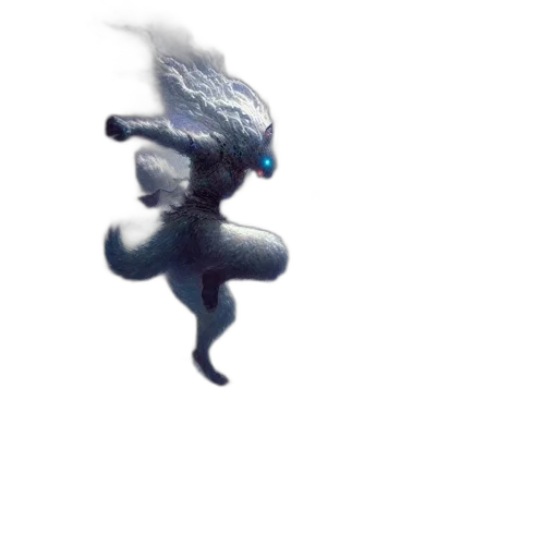 dragon, creature, robot, hair, concept art, pixel art, 3d render, fantasy art transparent PNG cut-out