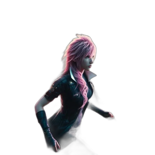 weapon, robot, jacket, dress, concept art, 3d render, pixel art, comic book art transparent PNG cut-out