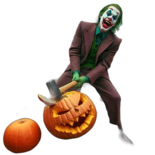 mask, concept art, 3d render, photorealistic, pixel art, individual, dresses, joker transparent PNG cut-out