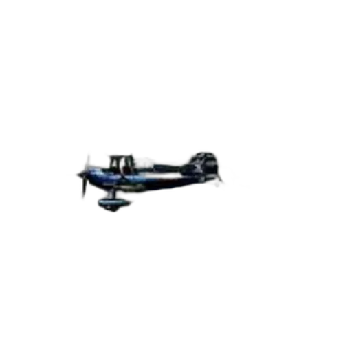 weapon, robot, small, airplane, smoke, trails, flies, over transparent PNG cut-out
