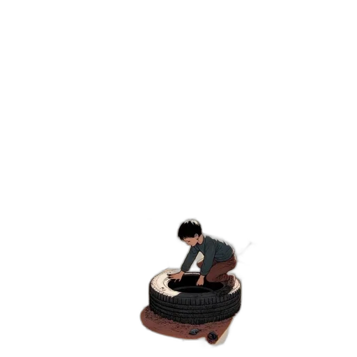 furniture, shoes, robot, car, 3d render, concept art, photorealistic, oil painting transparent PNG cut-out