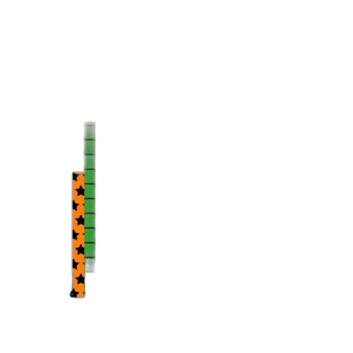 weapon, sword, staff, hair, pixel art, 3d render, concept art, outer space transparent PNG cut-out