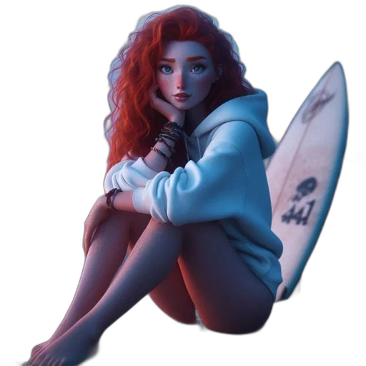 jacket, concept art, fantasy art, comic book art, pixel art, underwater, neon lights, blue transparent PNG cut-out