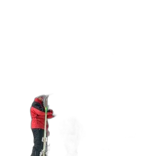 staff, jacket, robot, animal, concept art, snow, fog, fire transparent PNG cut-out