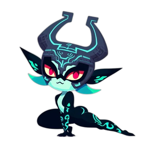 creature, staff, weapon, dragon, concept art, pixel art, fantasy art, vaporwave transparent PNG cut-out