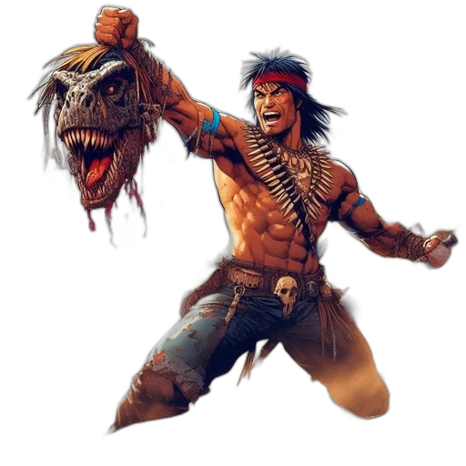 creature, concept art, fantasy art, comic book art, pixel art, action-packed, scene, features transparent PNG cut-out