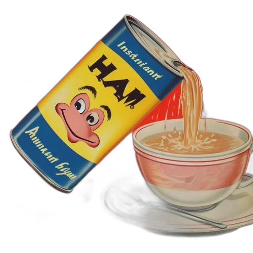 food, robot, 3d render, photorealistic, vaporwave, advertisement, features, cartoon transparent PNG cut-out