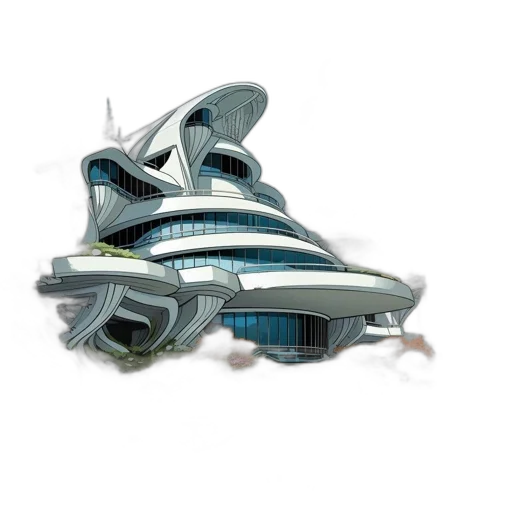 shoes, car, 3d render, concept art, photorealistic, vaporwave, outer space, modern transparent PNG cut-out