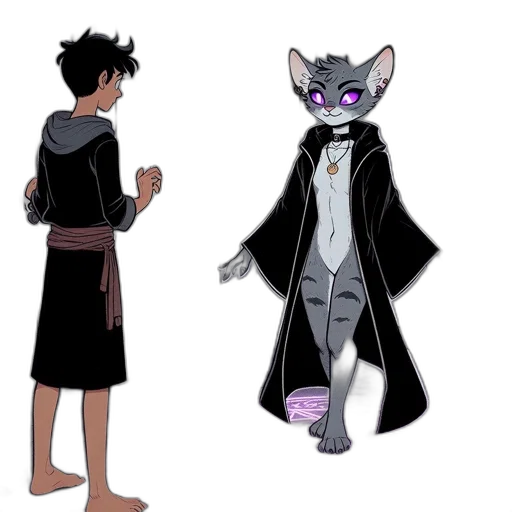 staff, concept art, fantasy art, cartoon, anime, dark, monochrome, pastel transparent PNG cut-out