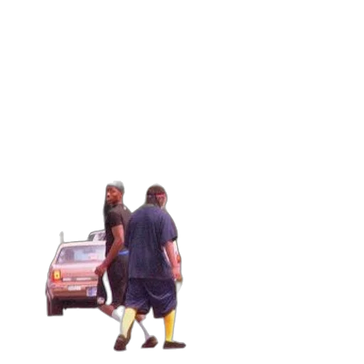 car, umbrella, shoes, staff, concept art, 3d render, pixel art, photorealistic transparent PNG cut-out
