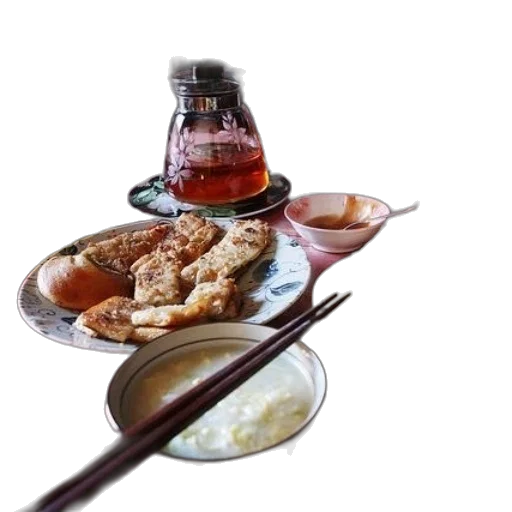 food, photorealistic, 3d render, table, set, various, dishes, including transparent PNG cut-out