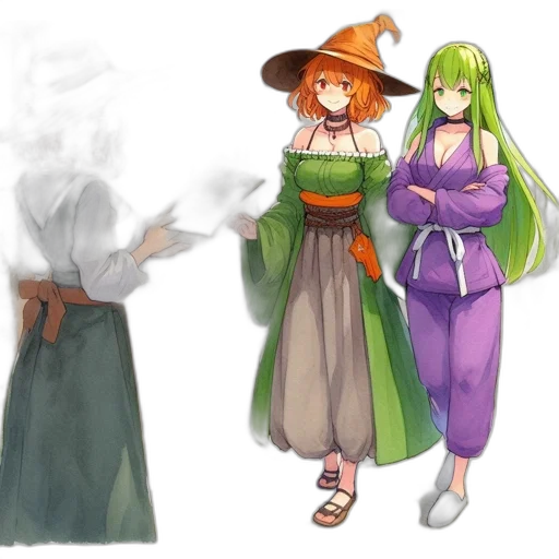 concept art, fantasy art, anime, pixel art, fire, fog, green, monochrome transparent PNG cut-out