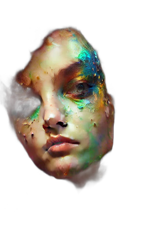 mask, face, creature, hair transparent PNG cut-out