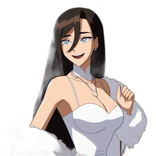 dress, cartoon, anime, concept art, pixel art, monochrome, blue, two transparent PNG cut-out