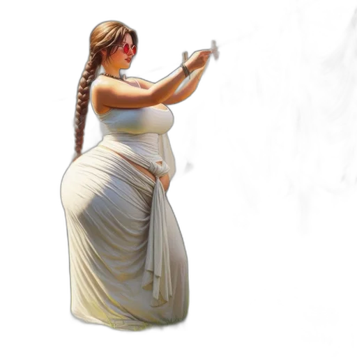dress, staff, weapon, concept art, 3d render, fantasy art, photorealistic, fire transparent PNG cut-out