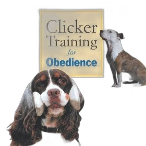 book, cover, titled, clicker, training, obedience, morgan, spector transparent PNG cut-out