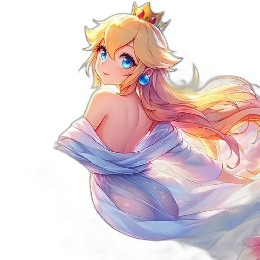 dress, dragon, crown, creature, watercolor, pixel art, fantasy art, anime transparent PNG cut-out