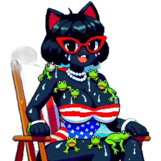 dress, staff, pixel art, concept art, cartoon, vaporwave, pixel, art transparent PNG cut-out
