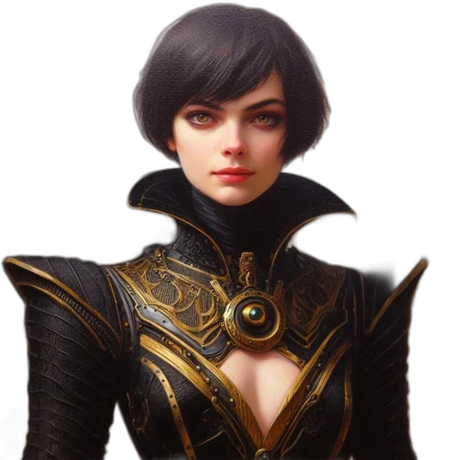 face, staff, dress, fantasy art, concept art, photorealistic, pixel art, dark transparent PNG cut-out