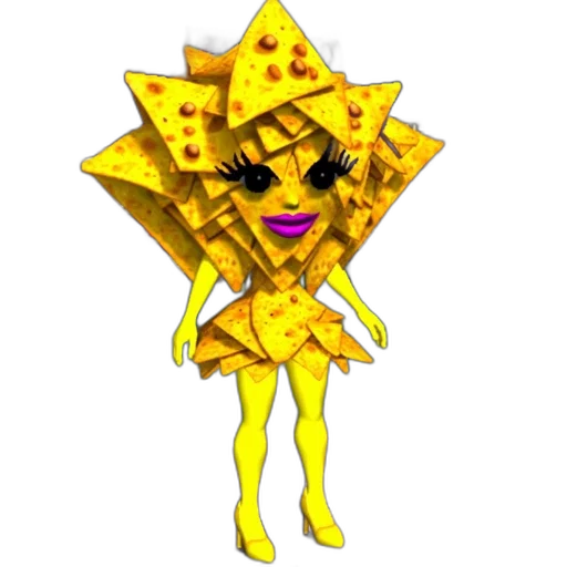 crown, jewelry, staff, dress, 3d render, concept art, pixel art, fantasy art transparent PNG cut-out