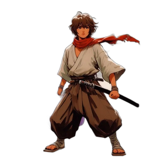 sword, staff, weapon, concept art, pixel art, anime, fantasy art, earth tones transparent PNG cut-out