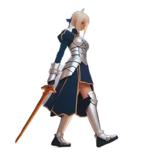 sword, weapon, staff, concept art, 3d render, fantasy art, pixel art, monochrome transparent PNG cut-out