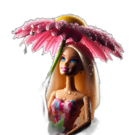 jewelry, flower, hat, crown, 3d render, photorealistic, concept art, cartoon transparent PNG cut-out