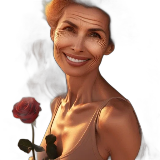 face, mask, jewelry, flower, photorealistic, concept art, oil painting, fantasy art transparent PNG cut-out