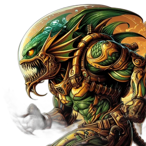 dragon, creature, mask, robot, concept art, fantasy art, comic book art, photorealistic transparent PNG cut-out