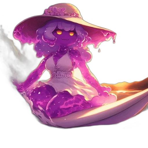 hat, staff, dress, crown, concept art, fantasy art, watercolor, pixel art transparent PNG cut-out