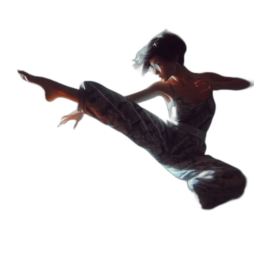 staff, photorealistic, concept art, 3d render, pixel art, underwater, woman, spaceship transparent PNG cut-out