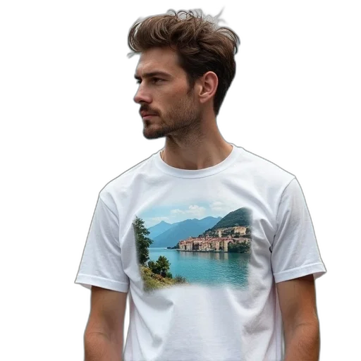 photorealistic, vaporwave, concept art, 3d render, beach, underwater, man, wearing transparent PNG cut-out