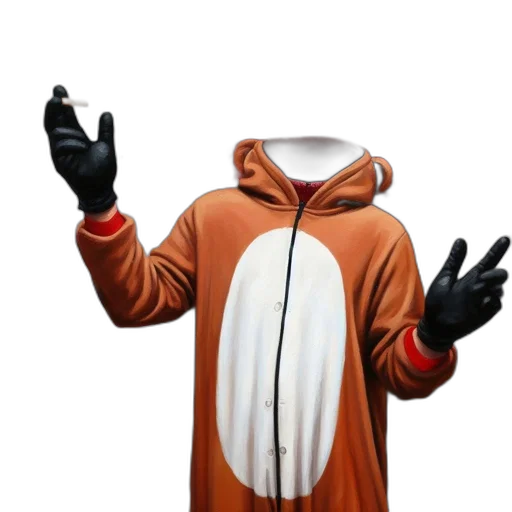 jacket, creature, animal, dress, individual, donning, bear, suit transparent PNG cut-out