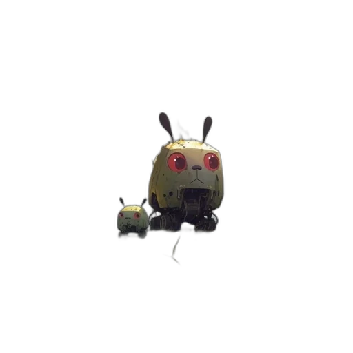 robot, creature, animal, weapon, 3d render, concept art, pixel art, cyberpunk transparent PNG cut-out